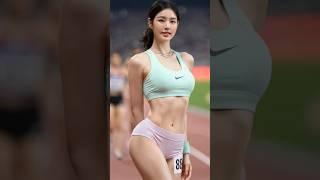 Like! 활기찬 아침 그녀의 에너지️ Bright morning energy 朝のパワフルビューティー #육상 #아웃송 #MorningVibes