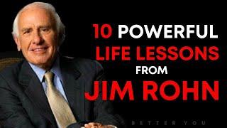 10 Powerful Life Lessons From Jim Rohn | Motivation | Incredible You