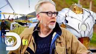 Adam Savage Builds An Iron Man Suit, Forges A Sword & Plays Laser Tag! | Savage Builds