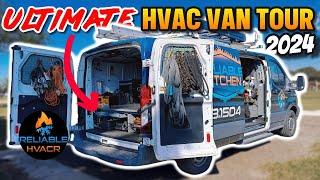 ULTIMATE HVAC VAN TOUR 2024