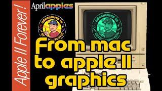 Mastering Retro Tech: Convert PNG to Apple II Format - Easy Tutorial! #AprilApples