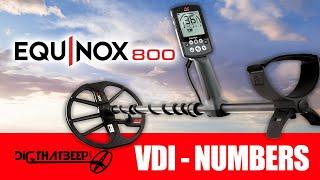 10 TARGETS WITH VDI NUMBERS | METAL DETECTING WITH THE MINELAB EQUINOX 800