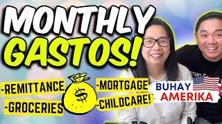  MAGKANO ANG MONTHLY GASTOS EXPENSES SA CALIFORNIA? COST OF LIVING SA CALIFORNIA | BUHAY AMERIKA