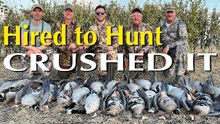 Hired to Hunt Specs & Honks : Alberta Duck and Goose Hunting @Cabela-s @hevishotammo @Benelli_USA