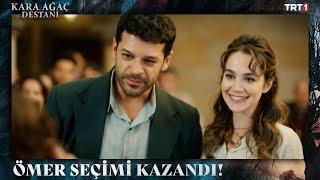 Seçimi kazanan Ömer oldu! - Kara Ağaç Destanı 26. Bölüm @trt1