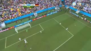 Estados unidos  0   Alemania 1  Mundial Brasil 2014 - Tv publica