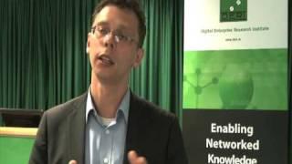 one minute inside DERI - #2 The Linked Data Research Center - LiDRC - by Michael Hausenblas