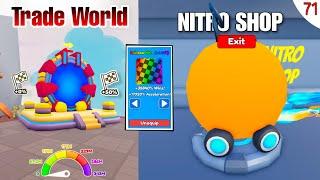 NEW Update - Trade World || Nitro Shop - Race Clicker Roblox #71