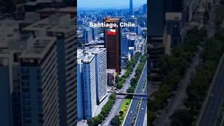Santiago de Chile  la ciudad más hermosa de sur América #santiagodechile #chile #chilelindo