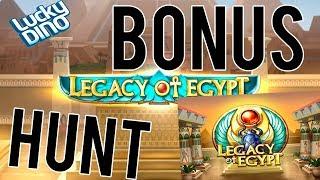 KOLIKKOHAASTE: Legacy of Egypt Bonus hunt