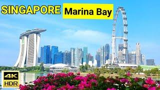 Singapore Marina Bay Tour |  A tour of Marina Bay in Singapore | Marina Bay Waterfront Promenade