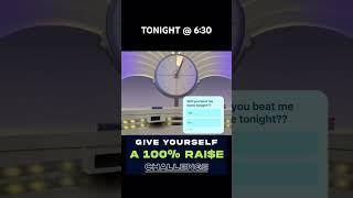 Making money moves?  Give Yourself a 100% Raise Challenge starts at 6:30 PM EST Link in Bio!!