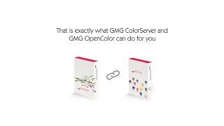 Customized Printing Conditions Made Easy with GMG ColorServer and GMG OpenColor