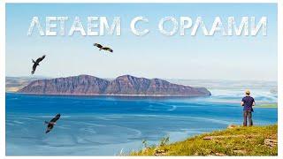 Природа Хакасии. Летаем с орлами на горе Куня