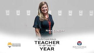 Nina Frazier - Teacher of the Year 2020-2021 Calera Middle