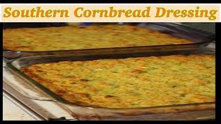 Cornbread Dressing Recipe | How to make Cornbread Dressing || How to make Dressing from scratch.