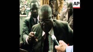 SYND 20 12 76 INTERVIEW WITH JOSHUA NKOMO ABOUT ASSASSINATION PLOT AGAINST HIM