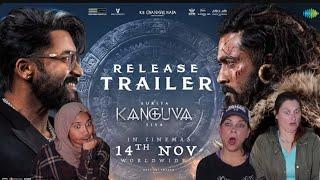 Americans' react to Kanguva - Release Trailer | Suriya | Bobby Deol | Siva | Devi Sri Prasad |