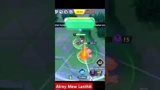 Alroy Mew Last Hit Clutch #pokemonunite #montage