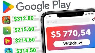 Earn $1.2 A Minute Using Google Play - Make Money Online