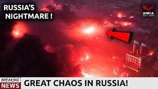 Putin's Big Loss In The Big Flames: Big Explosion At The Russian Oil Facility!