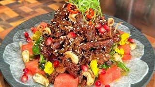 The Most Amazing Crispy Duck Salad! 