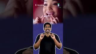 Turning invisible braces into visible braces  கண்ணுக்குத் தெரியாத கிளிப்பில் செய்யக்கூடாதவை #shorts