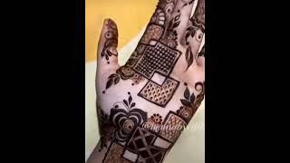 stylish Dubai mehandi design||U A mehandi arts