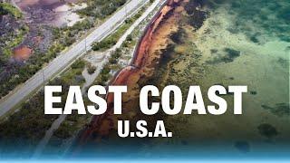 East Coast I Aerial Photography 4K