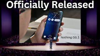 Nothing Phone 2A OS 3.0 Update Date