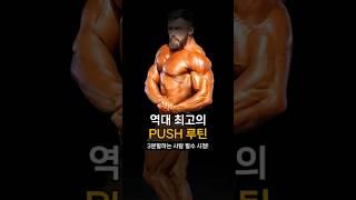 역대 최고의 PUSH 루틴 (with CLOVA Dubbing) #헬스 #헬스정보