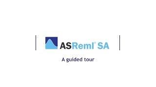 A guided tour of ASReml SA