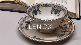 빈티지 레녹스 홈카페 커피잔 vintage lenox colonial tea cup homecafe