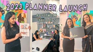 my FIRST ever event as a creator |the tall elephant 2023 planner launch&unboxing | #GYLTWEEK S2:E5