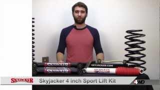 Skyjacker 4 inch Sport Lift Kit for Jeep Wrangler