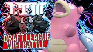 SLOWBRO GETS TRICKY | Pokemon Draft League | LTM W4 vs @GentlemanThomas