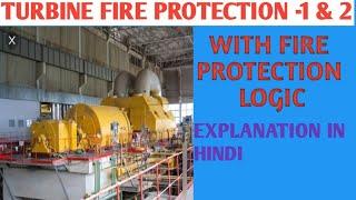Turbine fire Protection-1&2 | Fire protection logic | Turbine Protection | Thermal power plant