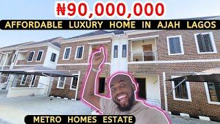 ₦90,000,000 House For Sale In Ajah Lagos || Metro Homes Abraham Adesanya Ajah Lekki