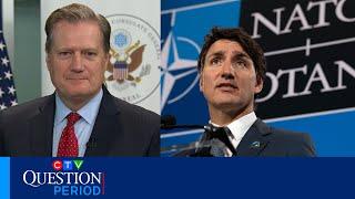 Canada "failing in their commitment" to NATO by not hitting spending target | CTV's Question Period