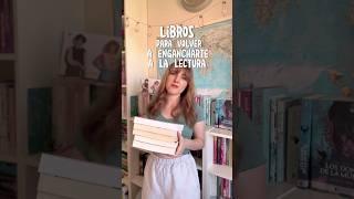 Libros para volver a engancharte a la lectura #books #booktok