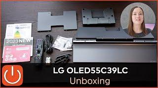 UNBOXING - LG OLED55C39LC 2023 - Thomas Electronic Online Shop - LG OLED 2023 C3-Serie