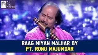 Pt Ronu Majumdar | Raag Miyan Malhar | Flute | Hindustani Classical | Idea Jalsa | Art And Artistes