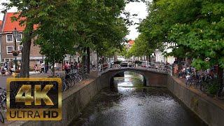 4K Walking Tour | Delft The Netherlands  Summer July 2023 ️