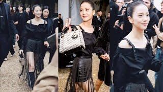 JISOO ARRIVED AT DIOR PARIS FASHION WEEK 2024 {FULL VIDEO}