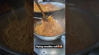 Flying Noodles Roll || Indian street food