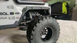 Axial Scx10 III Jeep JLU Kit - Step #4 -  Widener axle and fender problem? My custom fender delete!