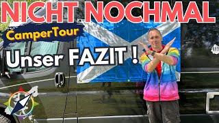 SCHOTTLAND - NICHT NOCH EINMAL !  ️ UNSER ⬅️ FAZIT