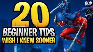 20 Essential Tips I Wish I Knew Sooner In Under 10 Minutes! | Marvel Snap Beginners Guide