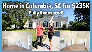 Inside an Affordable $235k Home in Columbia SC! Just Renovated! 109 Lee Ridge Dr.