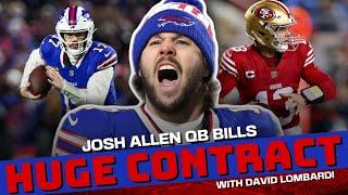 NFL Update: How Josh Allen’s RECORD new Bills deal affects Brock Purdy, 49ers